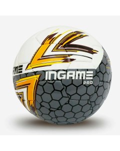 Мяч футбольный Pro IFB 115 5 желтый черный Ingame
