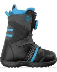 Ботинки сноубордические 15 16 Zipline Black Grey Blue Burton