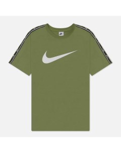 Мужская футболка Repeat цвет зелёный размер L Nike