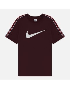Мужская футболка Repeat цвет бордовый размер M Nike