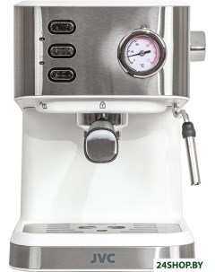 Рожковая помповая кофеварка JK CF33 белый Jvc