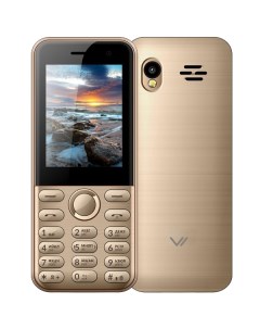 Мобильный телефон D567 золотистый Vertex
