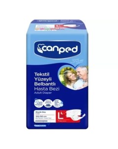 Подгузники для взрослых размер L / NIGHT (100-150 см.) 7 шт. Canped