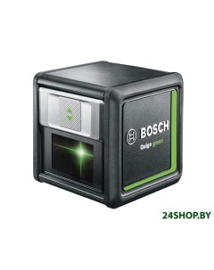 Лазерный нивелир Quigo Green 0603663C02 с зажимом MM2 и переходником Bosch