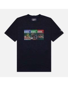 Мужская футболка FL Review цвет синий размер XL Peaceful hooligan