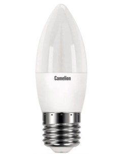 Лампа светодиодная C37 5Вт E27 4000K LED M 15052 Camelion