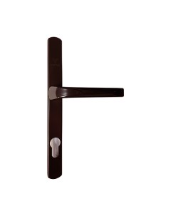 Ручка дверная на планке A25 85 коричневая полимер Lockit