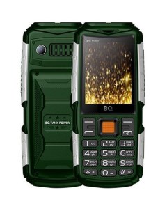 Мобильный телефон Tank Power Зелёный Серебро 2430 Bq