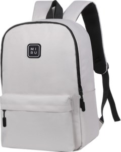 Городской рюкзак City Extra Backpack 15 6 светло серый Miru