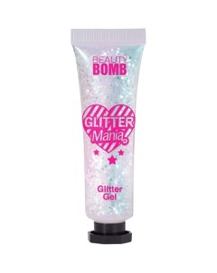Глиттер гель для лица Glitter gel Glitter Mania Beauty bomb