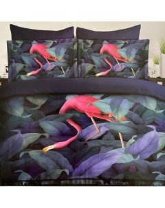 Постельное белье Digital Flamingo Arya home collection