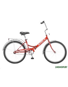 Велосипед Pilot 710 24 Z010 2020 красный бордовый Stels