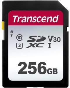 Карта памяти SDHC 300S 256GB Transcend
