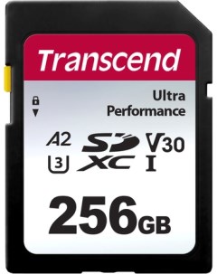 Карта памяти SDXC 340S 256GB TS256GSDC340S Transcend