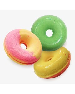 Бомбочки для ванн набор пончиков в подарочной упаковке ассорти 360 Cosmeya