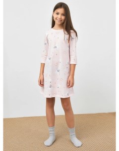 Хлопковая ночная сорочка с единорогами для девочки Mark formelle