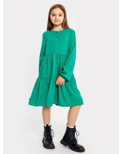 Платье для девочек зеленое с сердечками Mark formelle