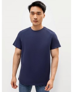 Базовая однотонная футболка в морском оттенке Mark formelle