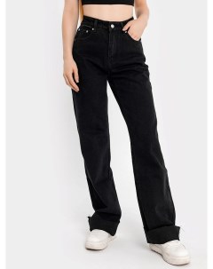 Брюки джинсовые женские в черном цвете Mark formelle