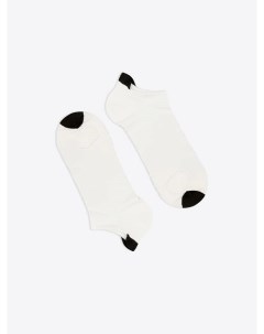 Короткие мужские спортивные носки из пряжи meryl skinlife белого цвета Mark formelle