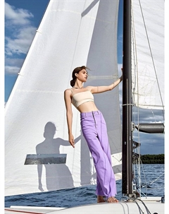 Джинсы женские лавандовые Mark formelle