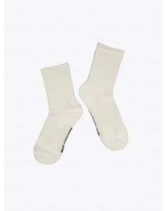 Спортивные высокие мужские носки из пряжи coolmax белого цвета Mark formelle