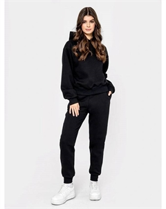 Комплект женский (худи, брюки) в черном цвете Mark formelle