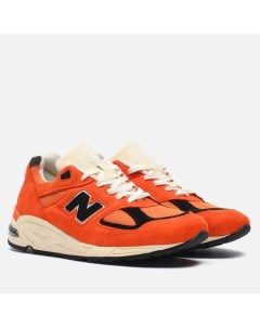 Мужские кроссовки x Teddy Santis 990v2 цвет оранжевый размер 40 EU New balance
