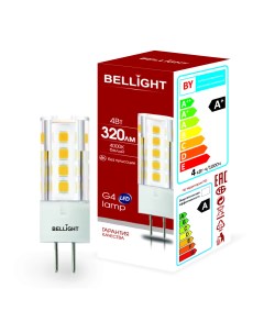 Лампа светодиодная G4 4Вт 4000К LED Bellight