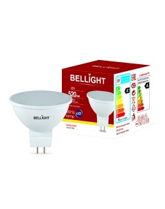 Лампа светодиодная MR16 6Вт 3000К LED Bellight