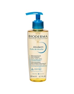 Ультрапитательное восстанавливающее масло для душа для сухой и чувствительной кожи Atoderm 200 Bioderma