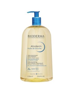 Ультрапитательное восстанавливающее масло для душа для сухой и чувствительной кожи Atoderm 1000 Bioderma