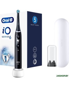 Электрическая зубная щетка iO 6 черный Oral-b