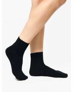 Черные носки унисекс с силиконовой вставкой от натираний Mark formelle