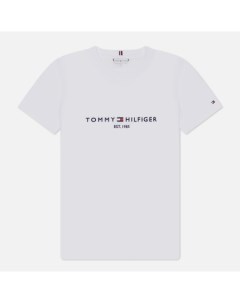 Женская футболка Heritage Hilfiger Crew Neck Regular цвет белый размер S Tommy hilfiger