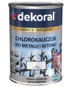 Эмаль хлоркаучуковая Стронг серый средний 0 9л Dekoral