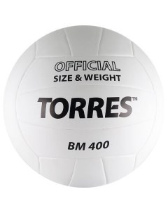 Мяч волейбольный BM400 V32015 размер 5 Torres