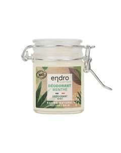 Органический бальзам дезодорант с маслом кокоса и ароматом мяты 50 0 Endro