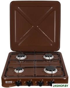 Настольная плита O 400 коричневый Zorg technology