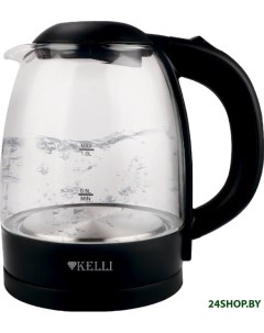 Электрический чайник KL 1386 черный Kelli