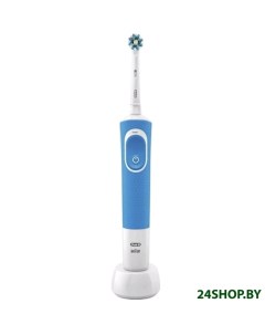 Электрическая зубная щетка Vitality 100 Cross Action D100 413 1 голубой Oral-b