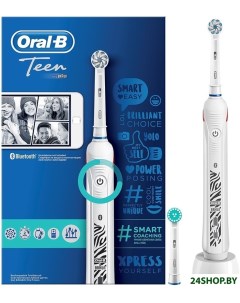Электрическая зубная щетка Smart 4 4000N Teen D601 523 3 белый Oral-b
