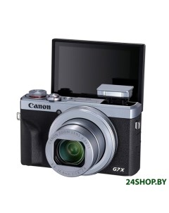 Фотоаппарат PowerShot G7 X Mark III серебристый черный Canon