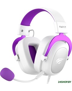 Наушники Gamenote H2002d белый фиолетовый Havit