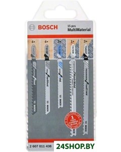 Набор пильных полотен 2607011438 15 предметов Bosch