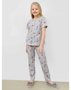 Пижама для девочек фуфайка брюки Mark formelle