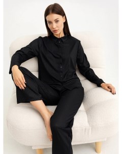 Комплект женский блузка брюки в черном цвете Mark formelle