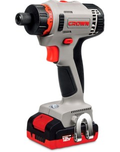 Шуруповерт CT21081HB-2 BMC (с 2-мя АКБ, кейс) Crown