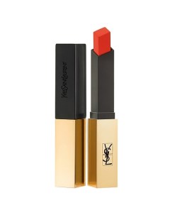 YSL Стойкая матовая помада для губ с насыщенным цветом Rouge Pur Couture The Slim Yves saint laurent