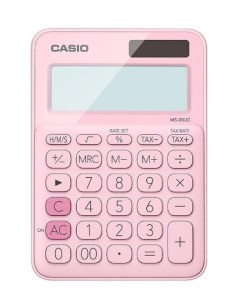 Калькулятор MS 20UC PK S UC розовый Casio